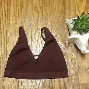 Lively ribbed everyday bralette